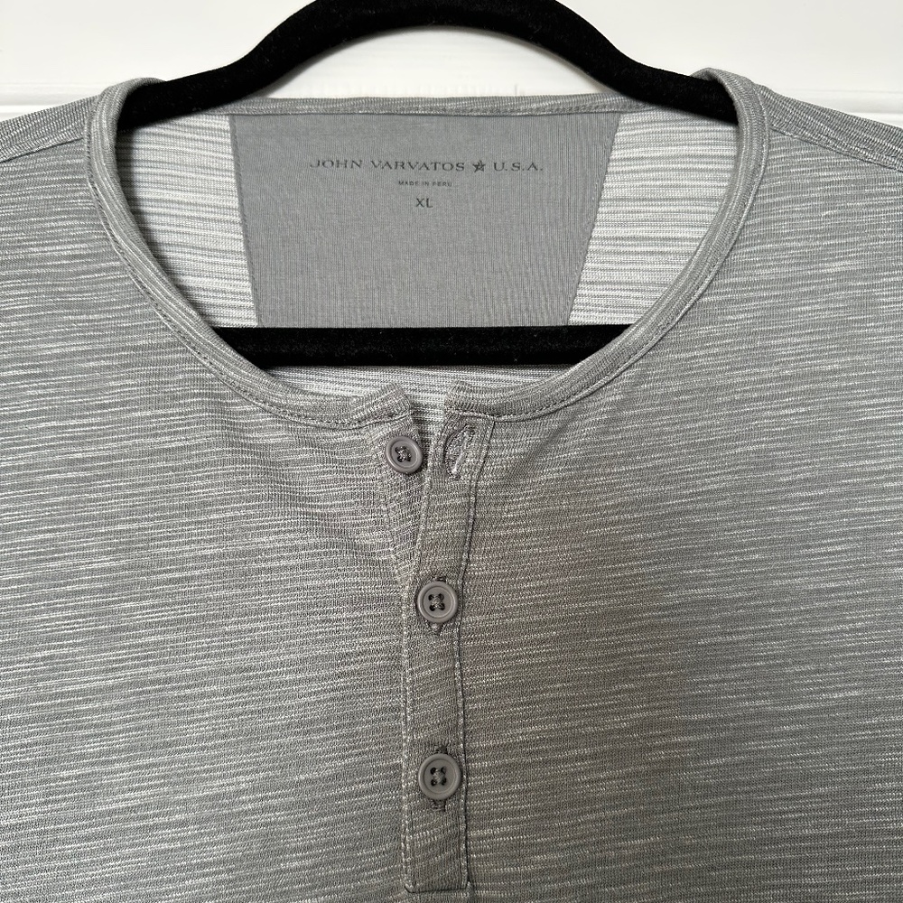 John Varvatos Henley